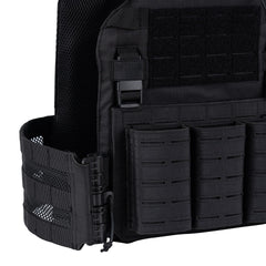 Plate Carrier QR Lasercut Negru - Protecție și Acțiune Rapidă