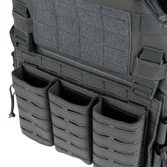 Plate Carrier QR Plate Carrier Lasercut Wolf Grey - Performanță Tactică Optimă