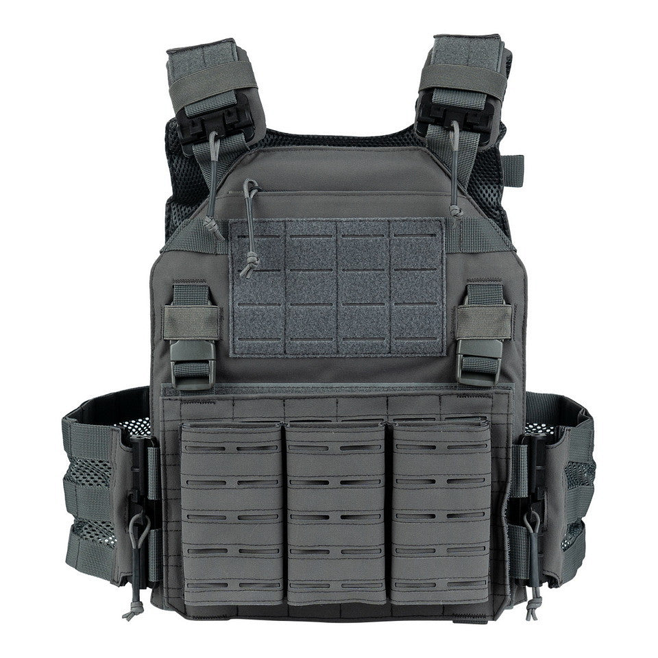 Plate Carrier QR Plate Carrier Lasercut Wolf Grey - Performanță Tactică Optimă