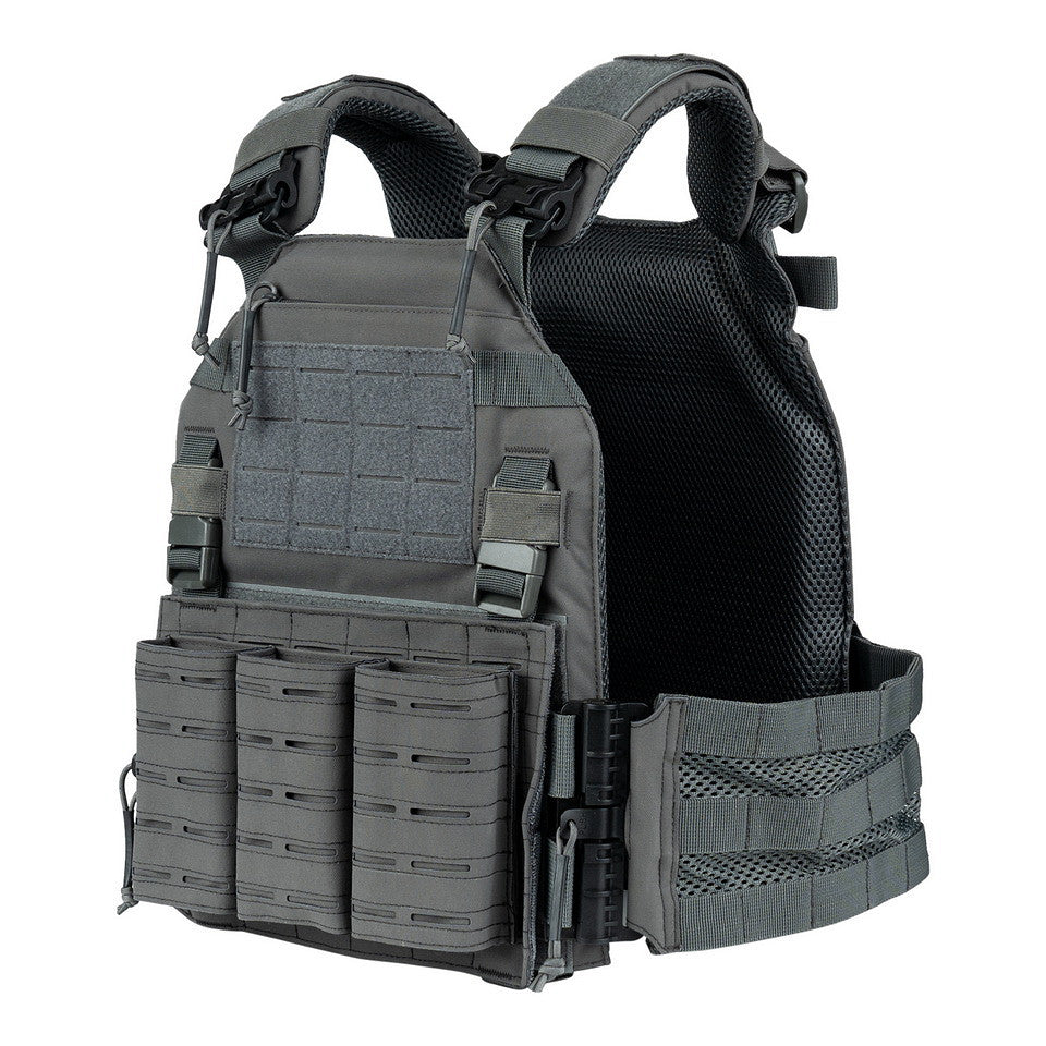 Plate Carrier QR Plate Carrier Lasercut Wolf Grey - Performanță Tactică Optimă