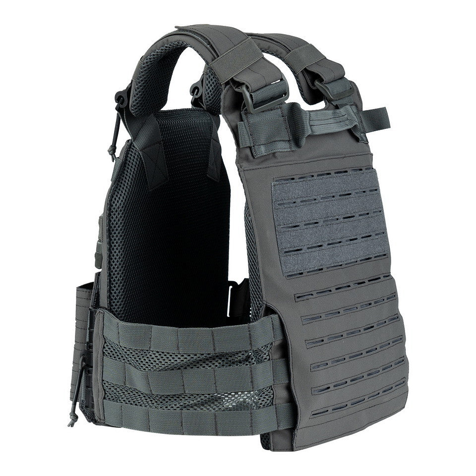 Plate Carrier QR Plate Carrier Lasercut Wolf Grey - Performanță Tactică Optimă