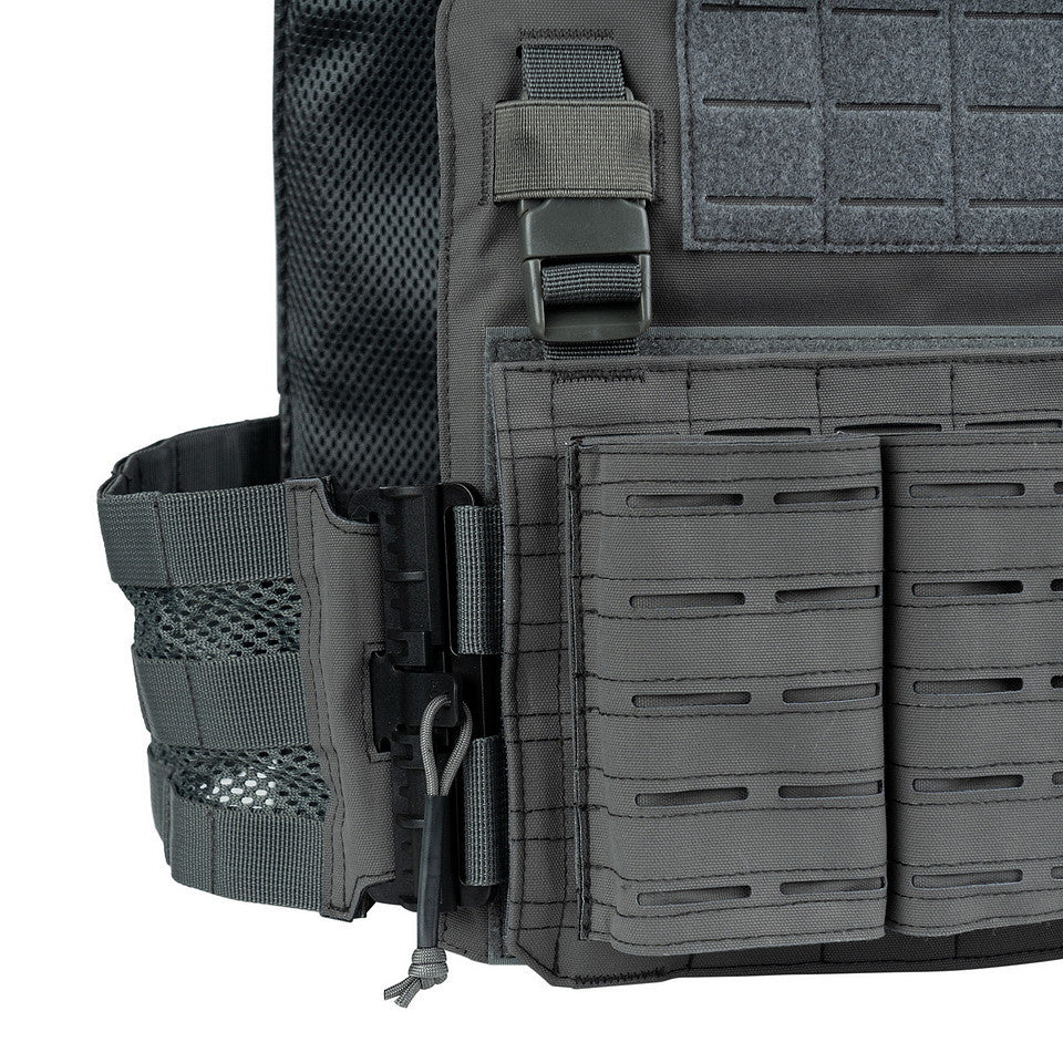 Plate Carrier QR Plate Carrier Lasercut Wolf Grey - Performanță Tactică Optimă