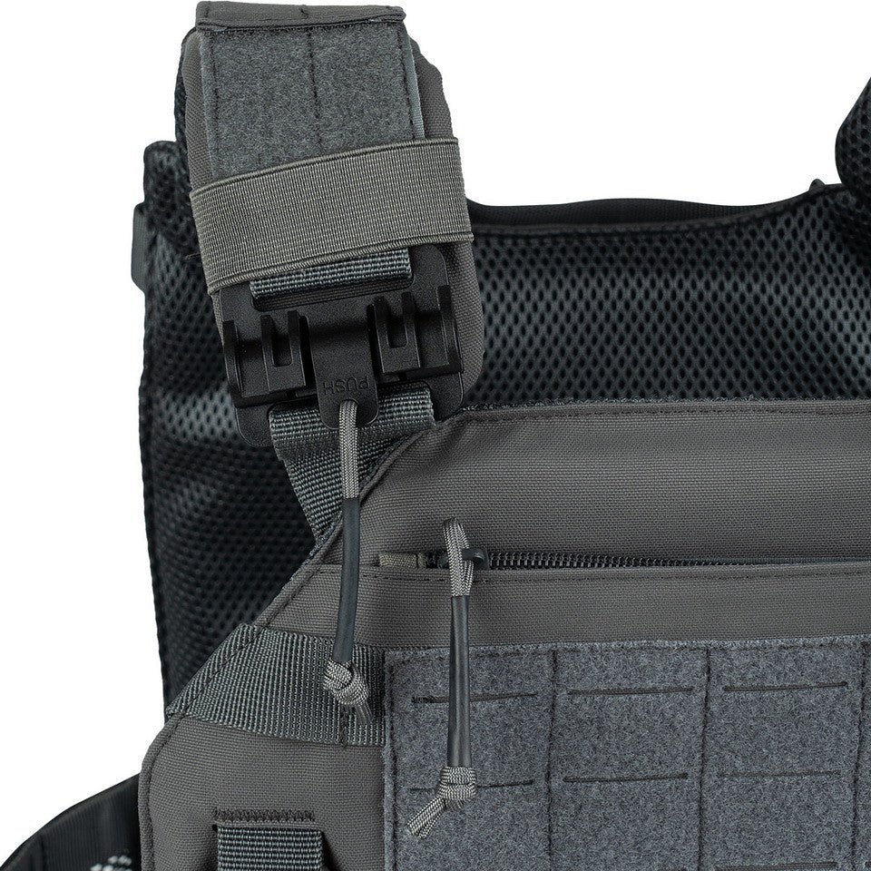 Plate Carrier QR Plate Carrier Lasercut Wolf Grey - Performanță Tactică Optimă
