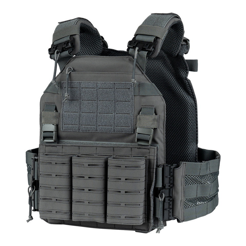Plate Carrier QR Plate Carrier Lasercut Wolf Grey - Performanță Tactică Optimă