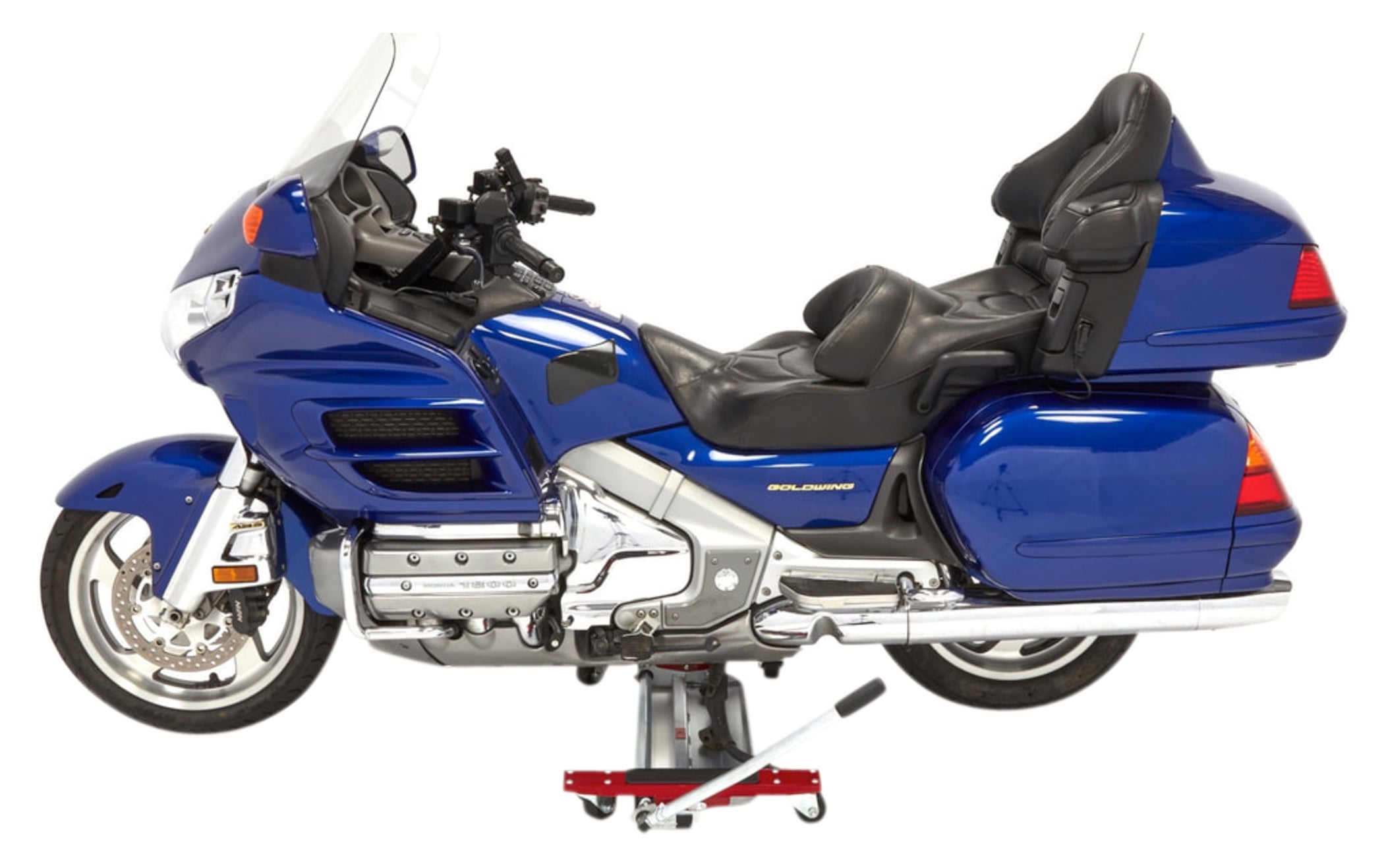 Platformă manevră motocicletă Bike-A-Side Acebikes - 450 kg, roți pivotante