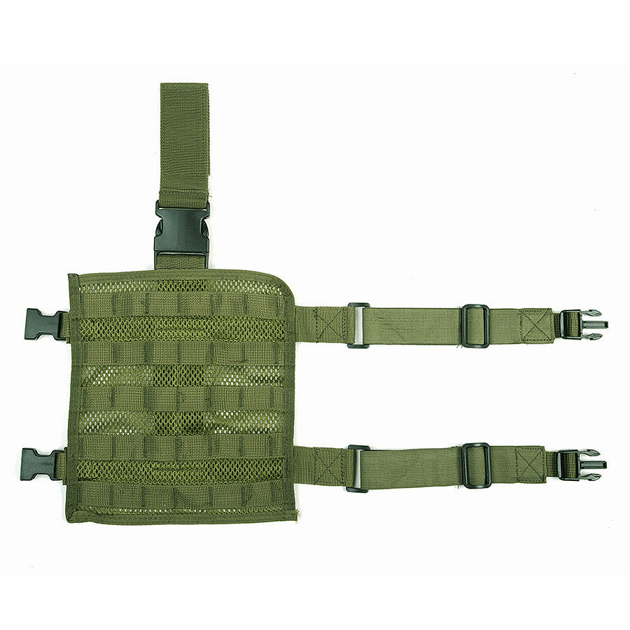Platformă Picior Molle leg system Verde Tactical - Versatilitate Tactică Supremă