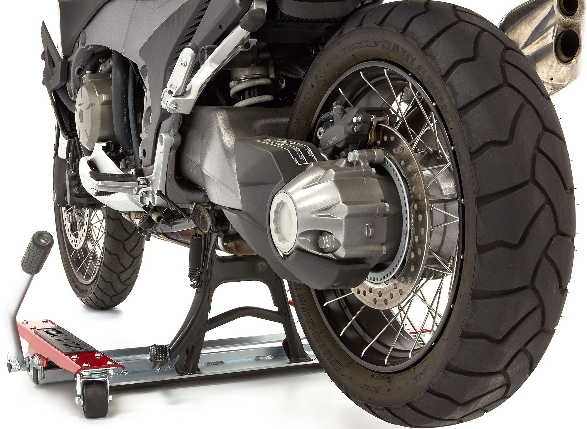 Platformă Rangierhilfe Bike-A-Side Acebikes - Manevrare Ușoară Moto 450kg