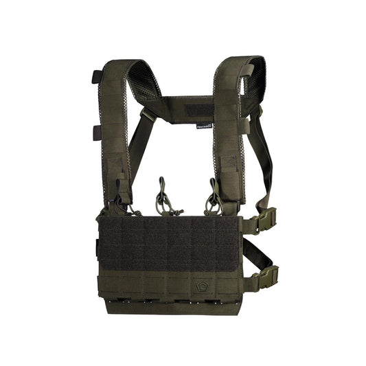 Platforma Tactica Amina Micro Chest Rig RAL7013 Pentagon Tactical - Control Maxim și Versatilitate Tactică