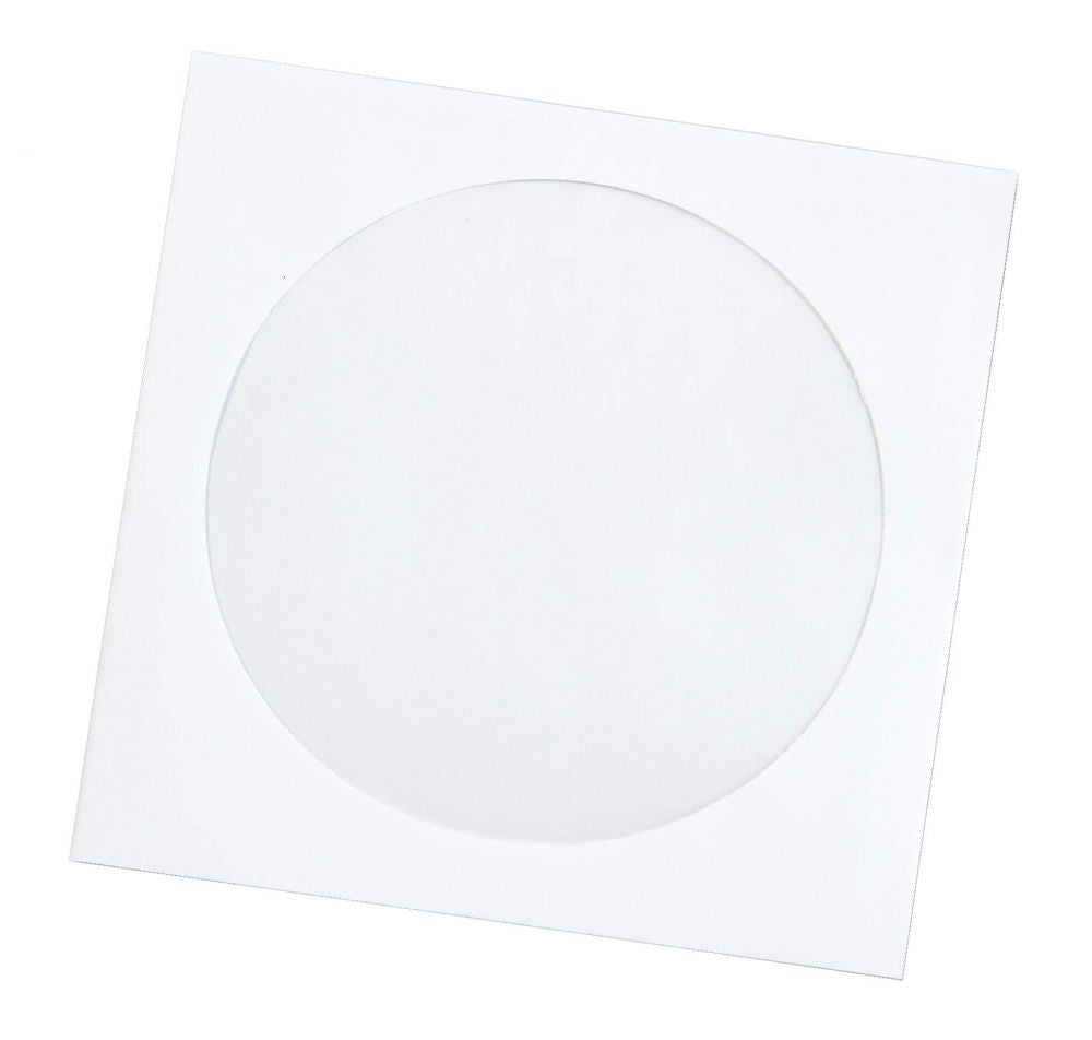 Plicuri CD/DVD Hârtie Platinet/Omega - Set 100 buc, Protecție date - 2