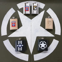 Ploscă 82nd Airborne Lemn - Compania Fidelă în Orice Misiune