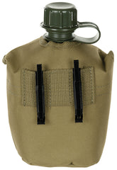 Ploscă de campanie US cu husă Coyote Tan MFH - 1 Litru, 200g