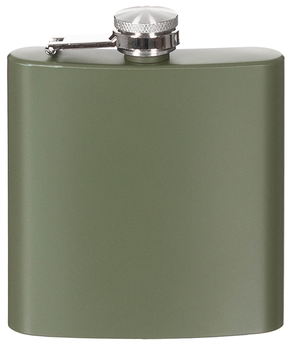 Ploscă Inox Oliv FoxOutdoor - 170 ml, 100% Inox