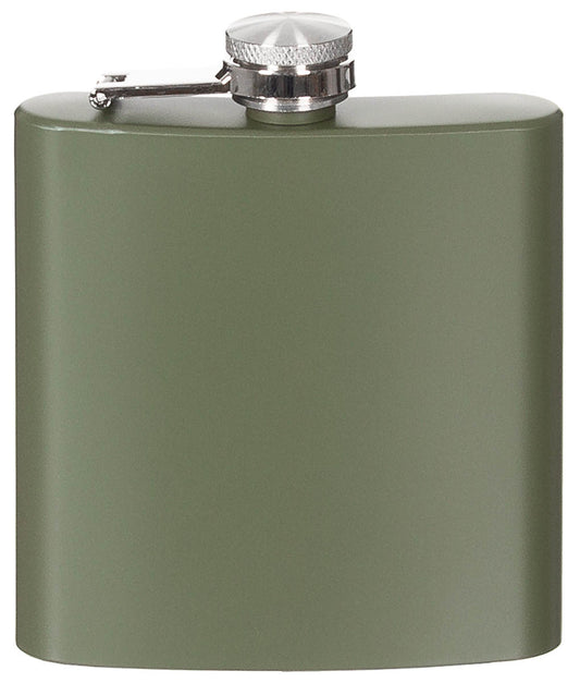 Ploscă Inox Oliv FoxOutdoor - 170 ml, 100% Inox