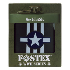Ploscă Zakfles 6oz USAF Invasion Stripes Verde - Echipament Tactic Autentic