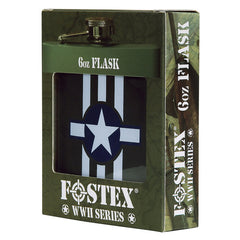 Ploscă Zakfles 6oz USAF Invasion Stripes Verde - Echipament Tactic Autentic