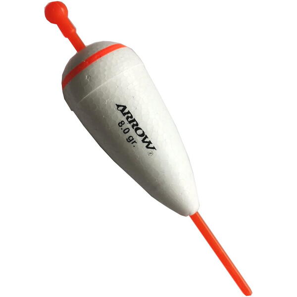 Plută Polistiren Arrow Int. 8g - Sensibilitate Maxima Pescuit Stâționar