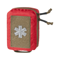 Pochetă medicală Helikon-Tex MINI MED KIT® Nylon roșu cu două compartimente