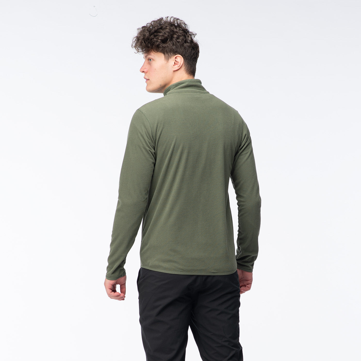 Polar Bărbați Microfleece DAMIS II FULL ZIP HI-TEC - Confort și Căldură - 10