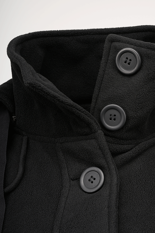 Polar Geaca Square Negru Dama Brandit - Caldura si Mobilitate