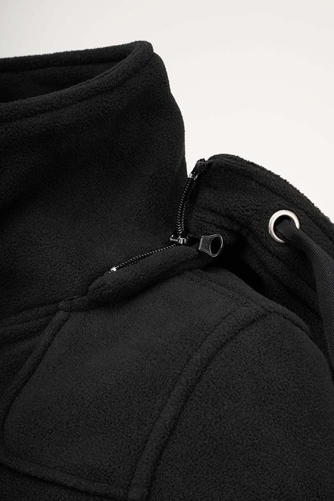 Polar Geaca Square Negru Dama Brandit - Caldura si Mobilitate