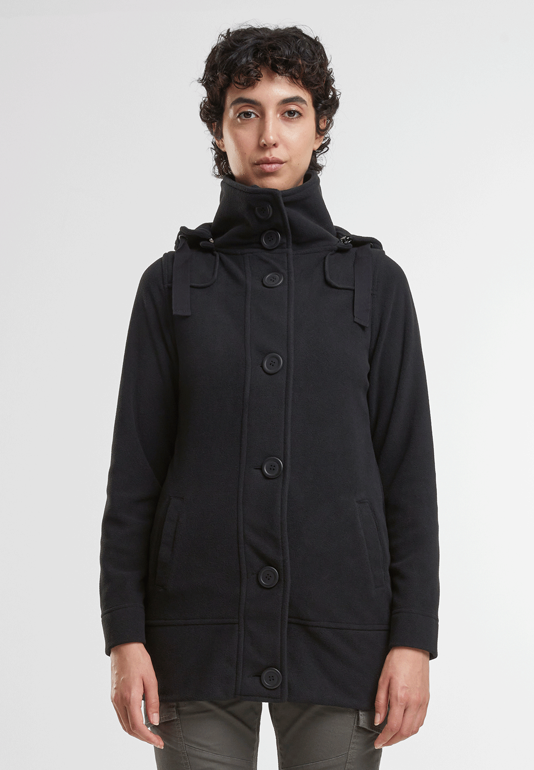 Polar Geaca Square Negru Dama Brandit - Caldura si Mobilitate