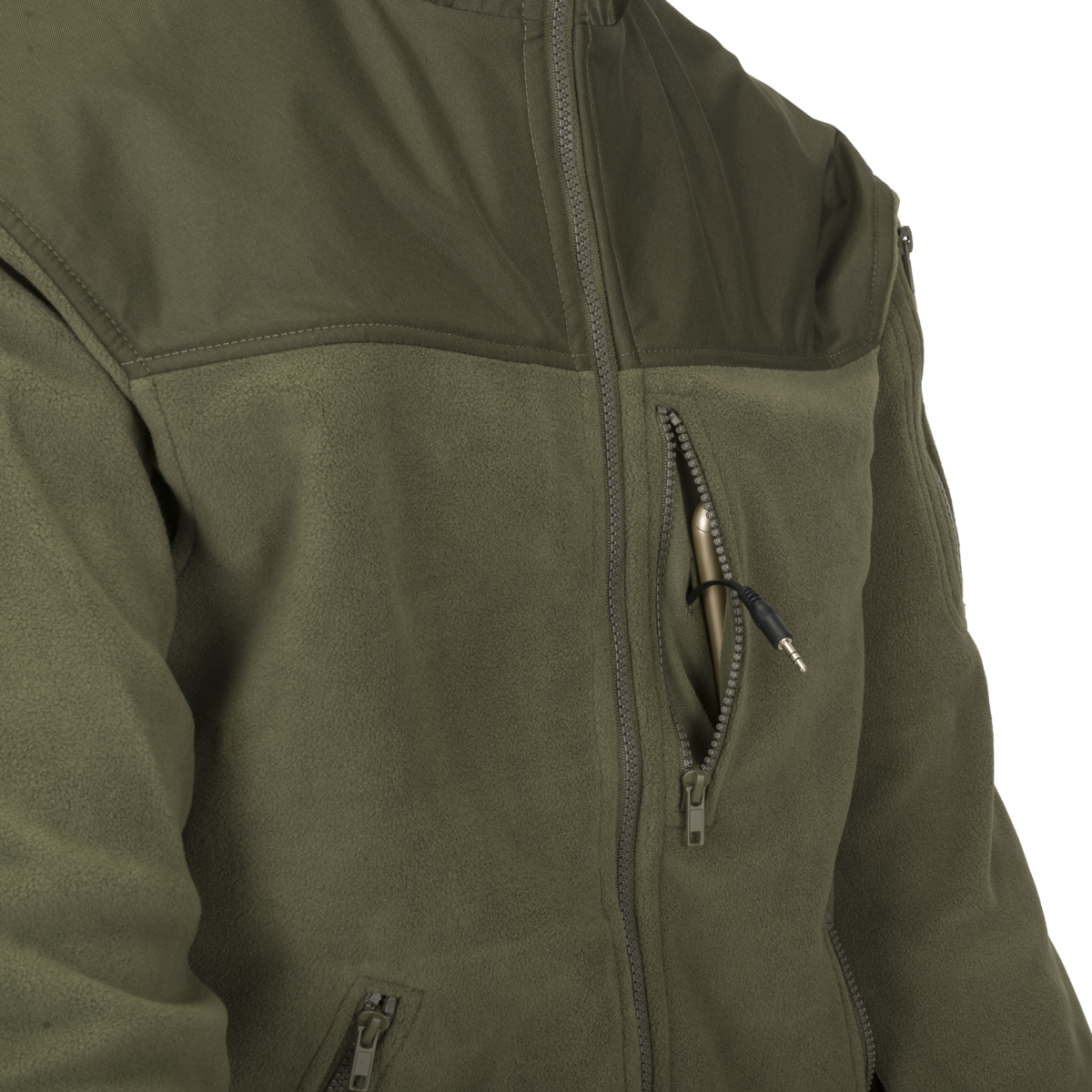Polar Helikon-Tex Negru cu întărituri umeri și coate