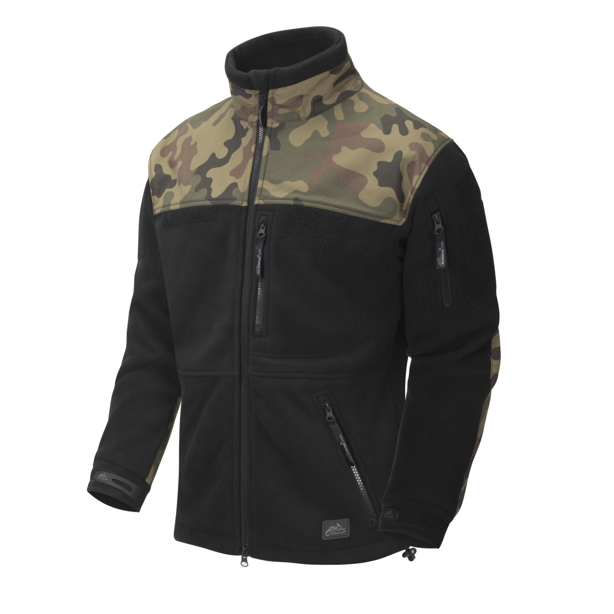 Polar Helikon-Tex Negru/PL Woodland cu 4 buzunare