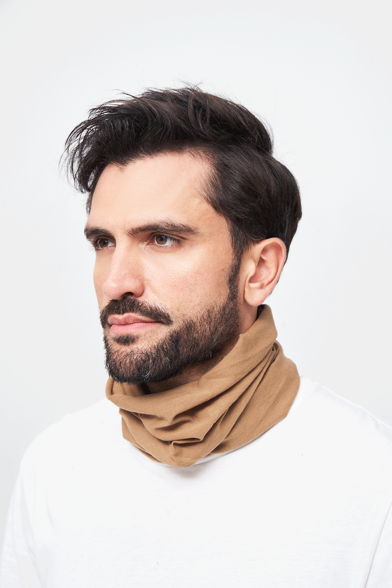 Polar Multi Function Headgear Camel Brandit - Caldura si Adaptabilitate