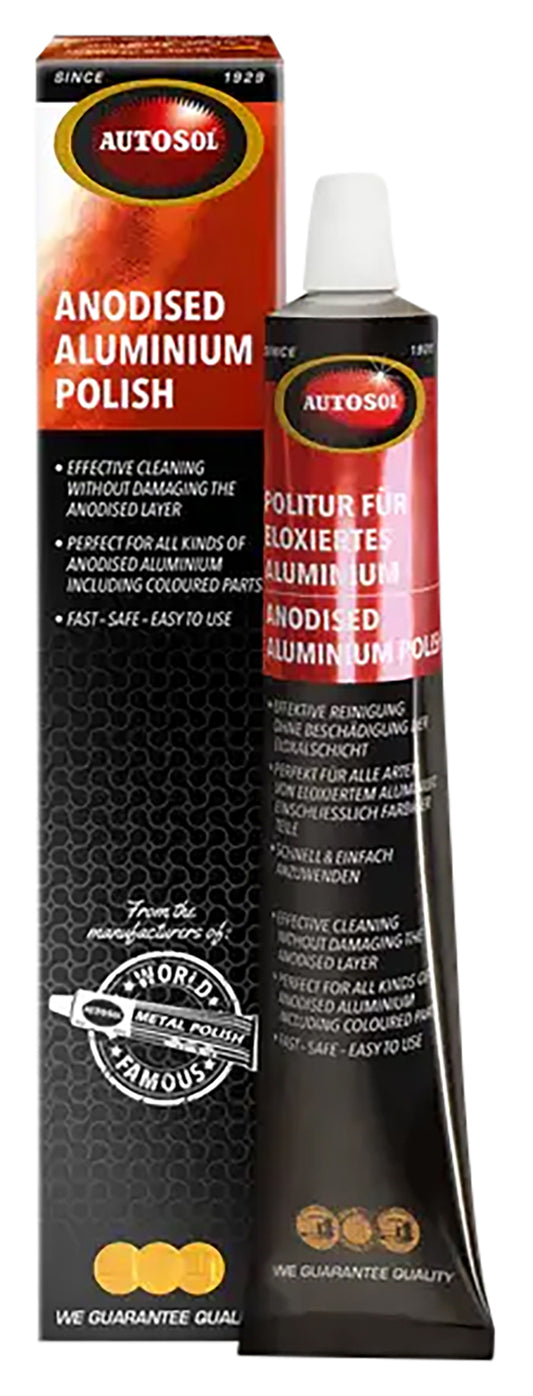 Politură Accesorii Eloxate Autosol - Curățare și Luciu