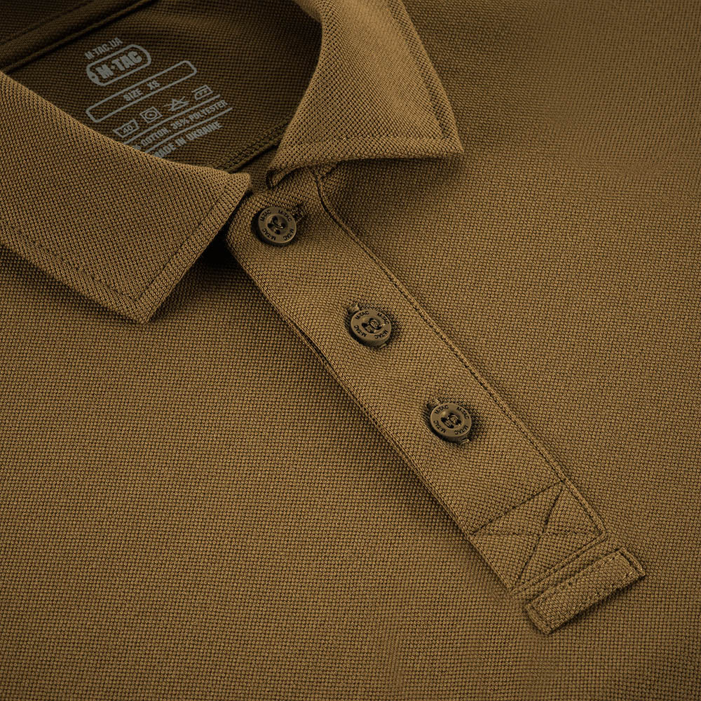 Polo Basic 65/35 M-Tac - Coyote Brown, Durabil și Confortabil