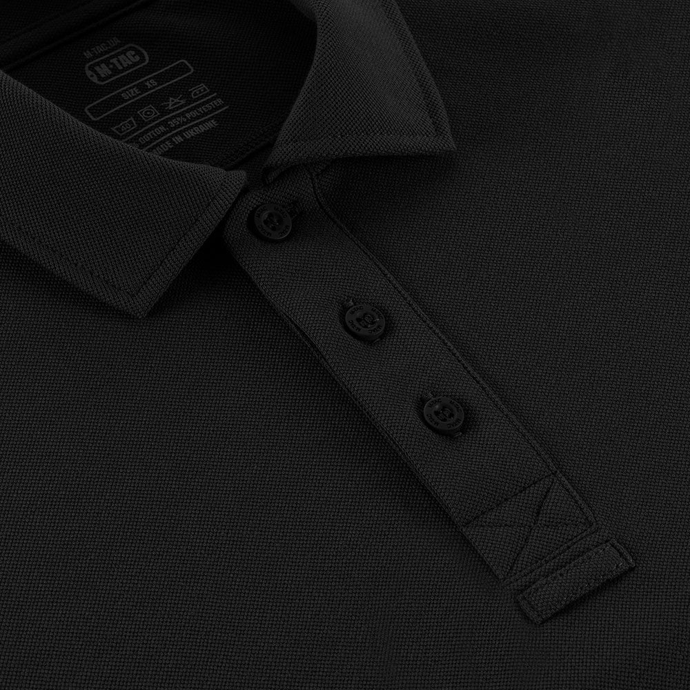 Polo Basic 65/35 M-Tac - Negru, Confort Tactic și Zilnic