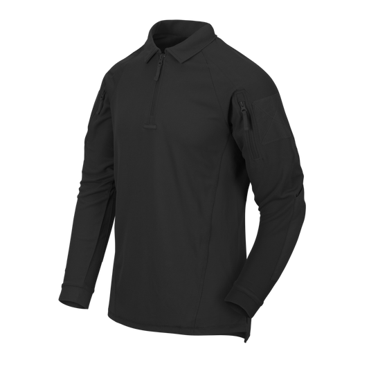 Polo Helikon-Tex Negru Uscare Rapidă