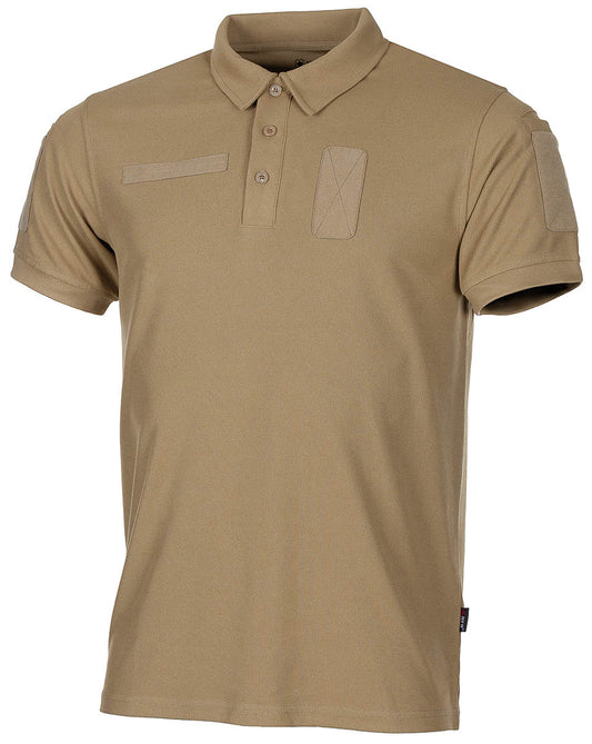 Polo Tactical Coyote MFH - Coolmax, Uscare Rapidă