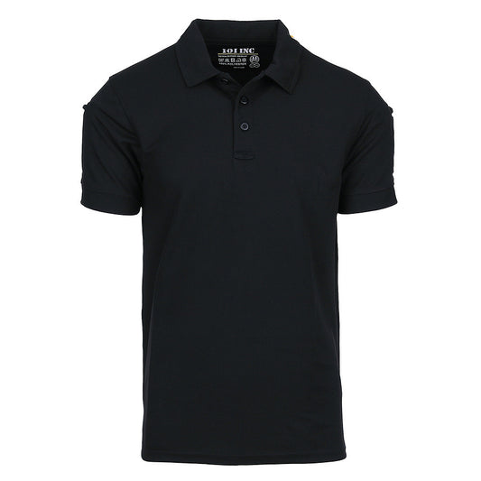 Polo Tactical Quick Dry Negru - Performanță Tactică Superioară