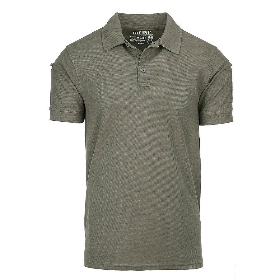 Polo Tactical Quick Dry Verde - Performanță Rapidă & Libertate Totală