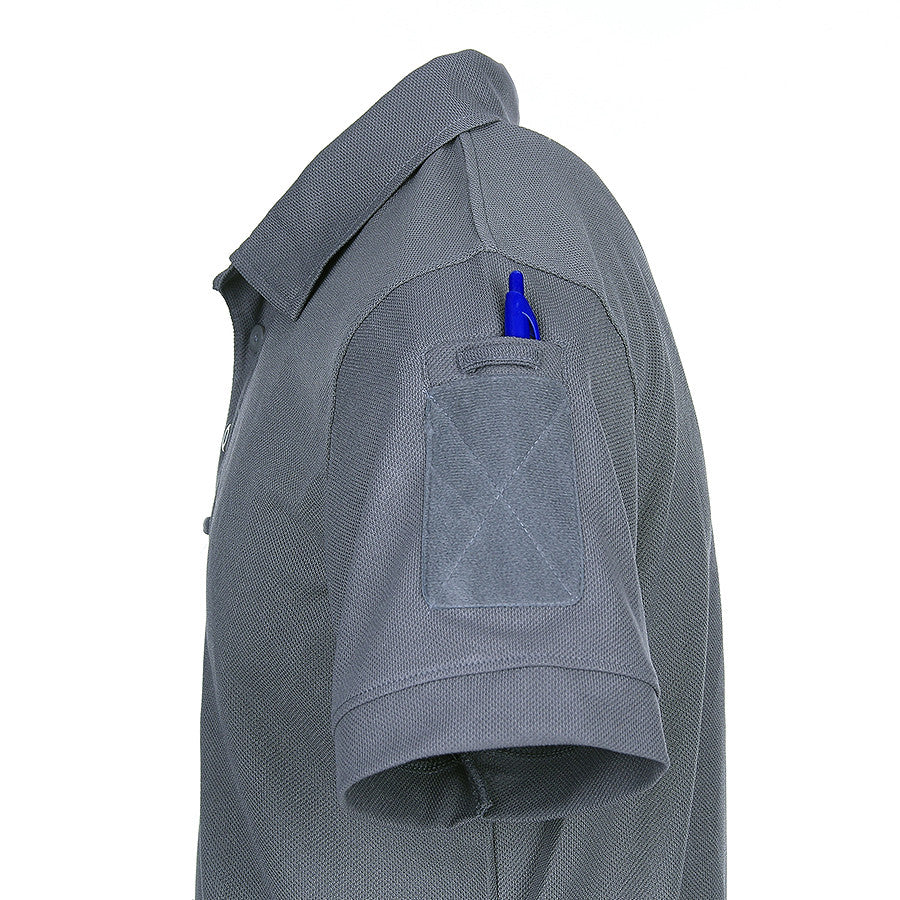 Polo Tactical Quick Dry Wolf Grey - Uscare Rapidă & Libertate Maximă