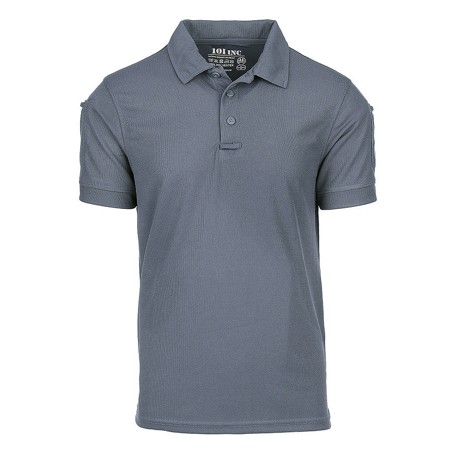 Polo Tactical Quick Dry Wolf Grey - Uscare Rapidă & Libertate Maximă