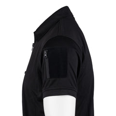 Polo Tactical Zip Quick Dry Negru - Performanță Rapidă, Confort Maxim