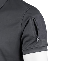 Polo Tactical Zip Quick Dry Wolf Grey - Performanță și Confort Superior