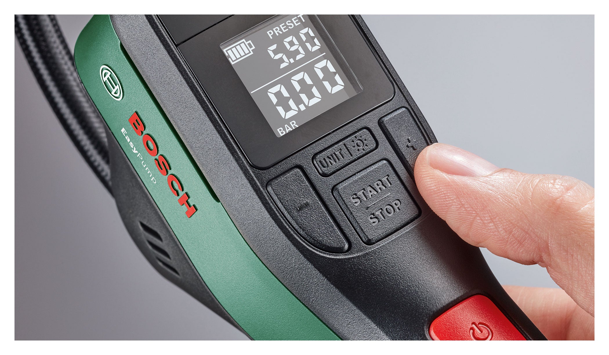 Pompă Aer Portabilă Bosch EasyPump - 10.3 bar, Compactă