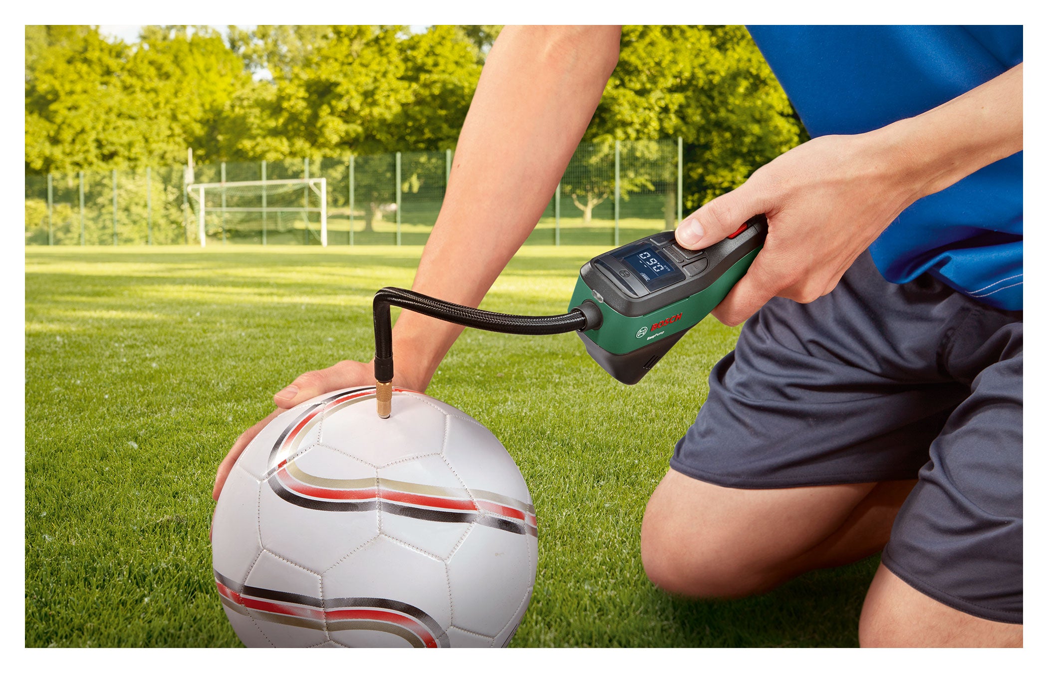 Pompă Aer Portabilă Bosch EasyPump - 10.3 bar, Compactă