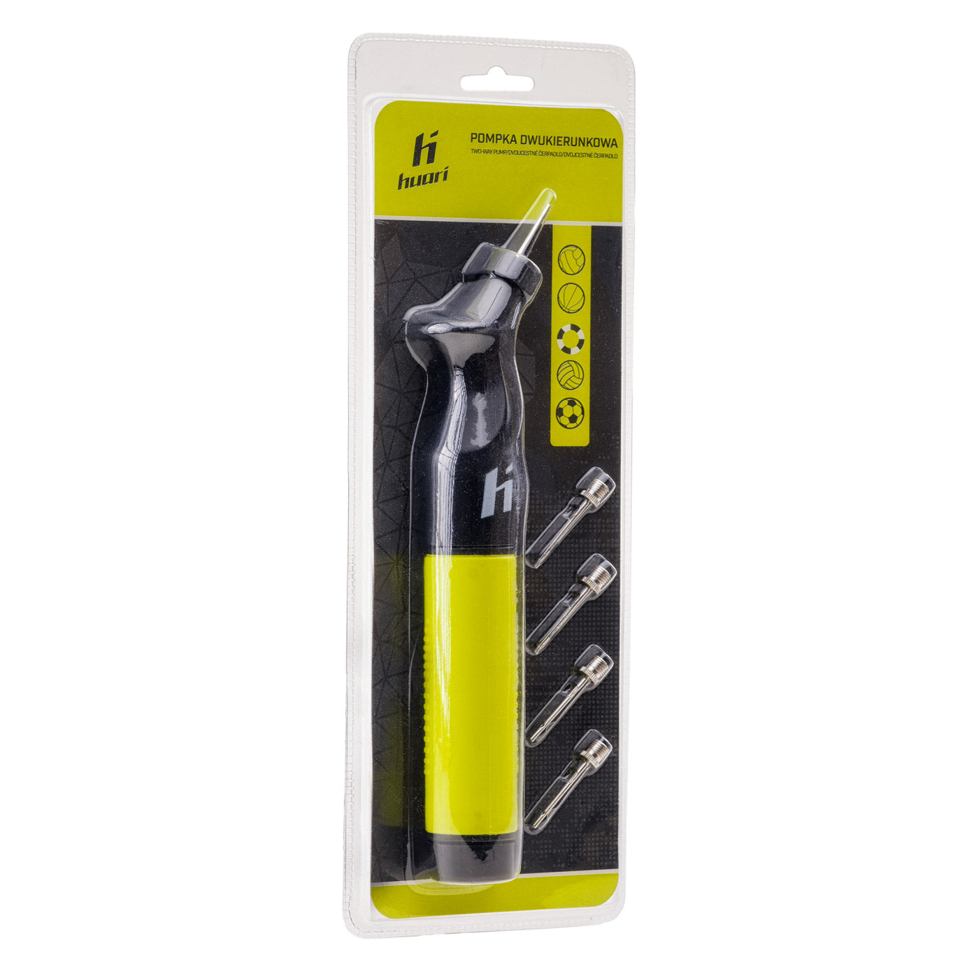 Pompă Mingi POMIRU HUARI - Compactă, Eficientă, Set 5 Ace