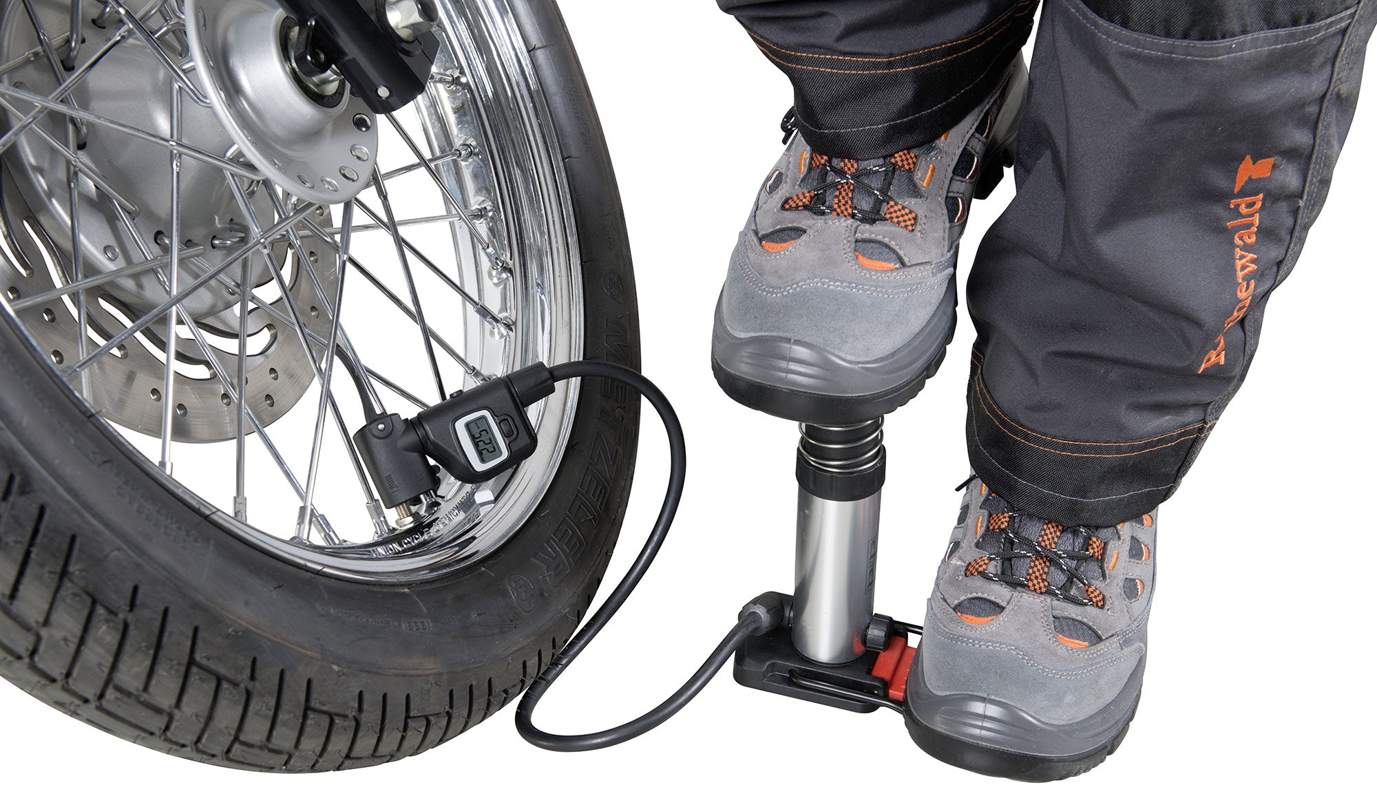 Pompă Picior Digitală Mini Bikers Dream - Compactă, 12 bar