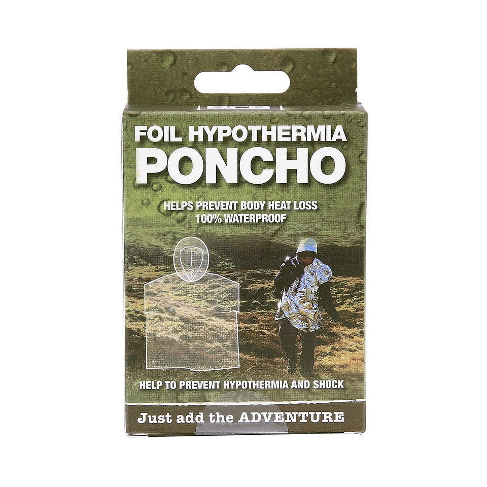 Poncho de Urgență BCB Emergency CL202 Zilver/Chrome - Vizibilitate Esențială