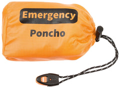 Poncho De Urgență Portocaliu FoxOutdoor - 90g, Aluminizat