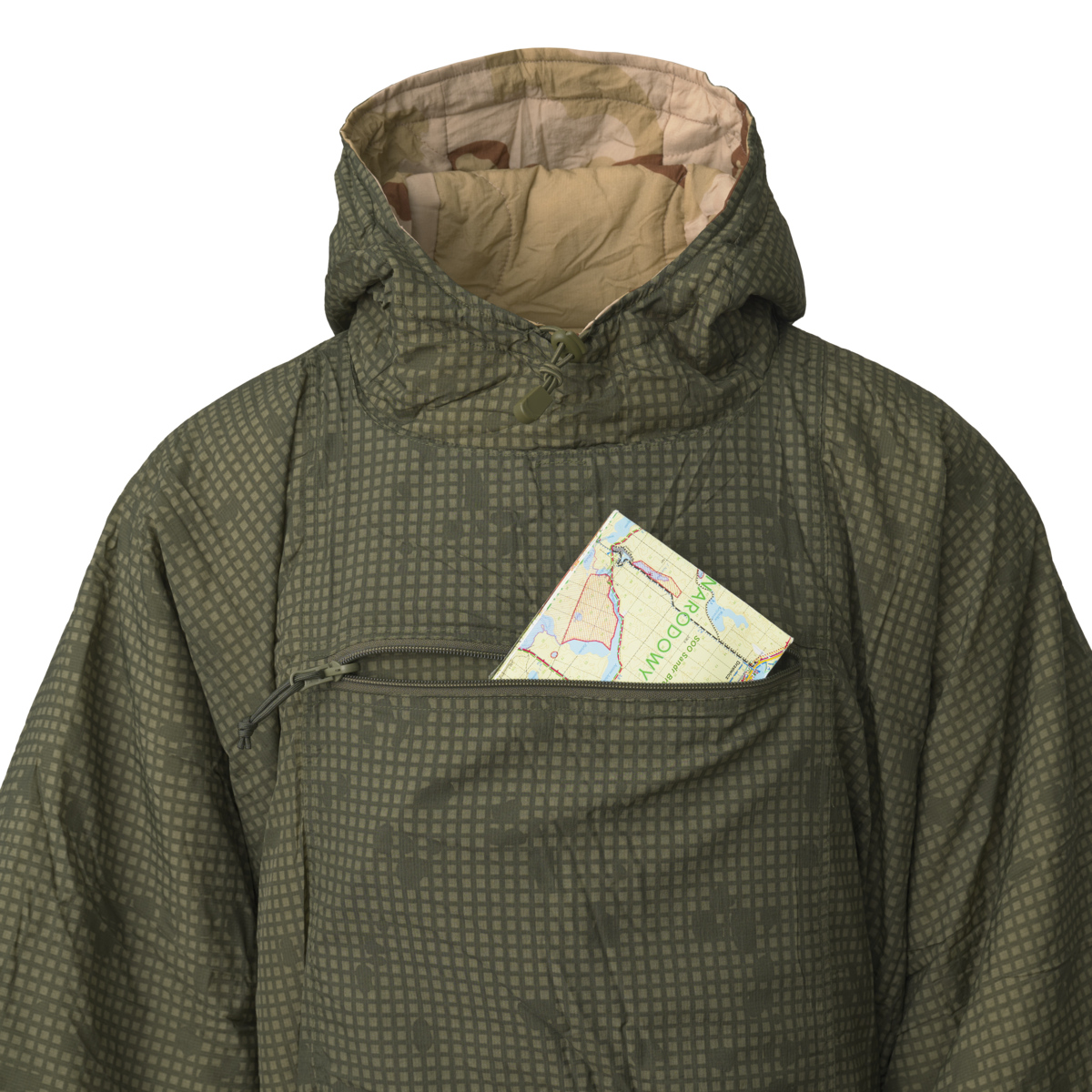 Poncho Helikon-Tex Dwustronny Swagman Roll Desert Night Camo