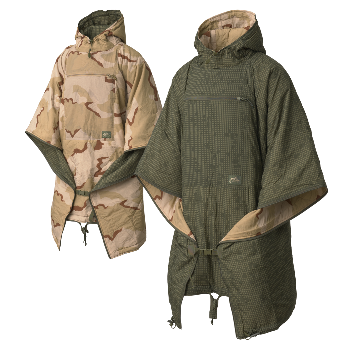 Poncho Helikon-Tex Dwustronny Swagman Roll Desert Night Camo