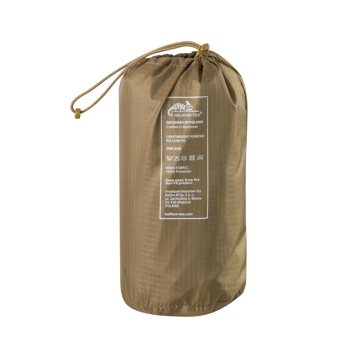 Poncho Helikon-Tex Lightweight Rip-Stop Poliester