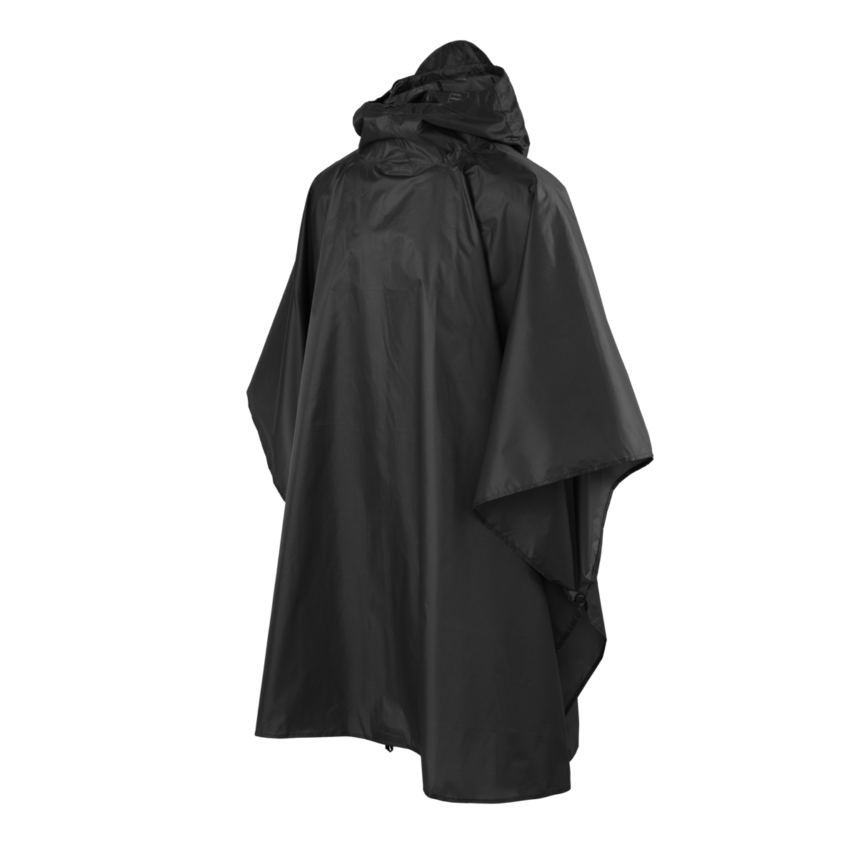 Poncho Helikon-Tex Lightweight Rip-Stop Poliester Negru