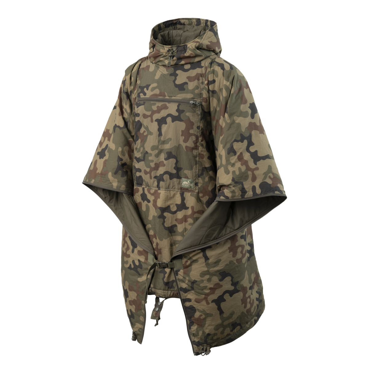 Poncho Helikon-Tex Swagman Roll Climashield® Apex™ PL Woodland